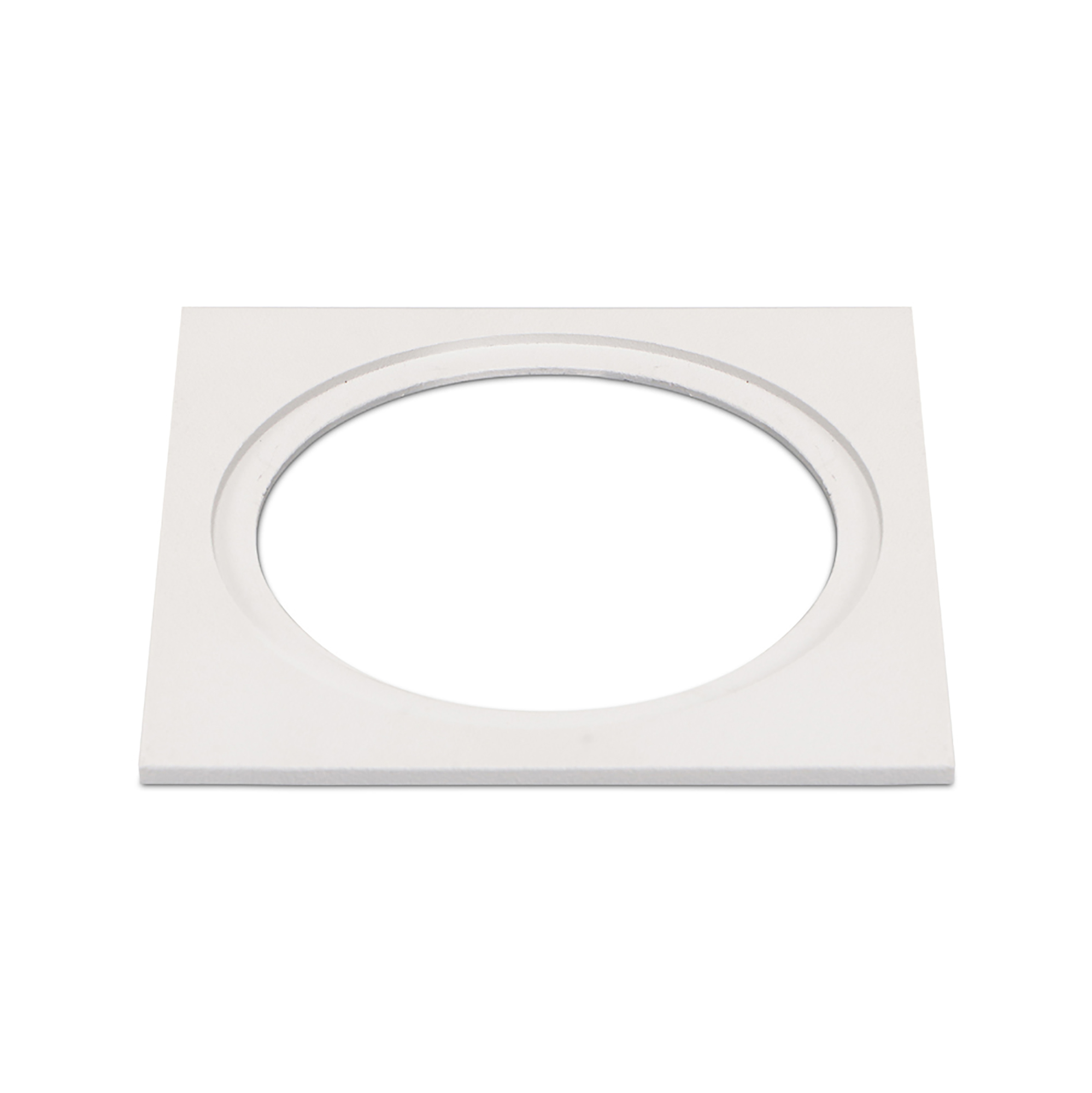 DX210045  Bania S 90x90mm White Square Frame Suitable For Bania, Bania A and Bazi Downlight